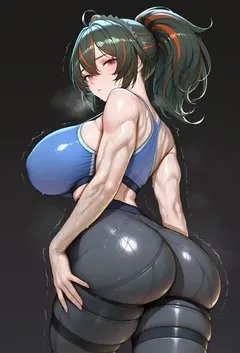 锻炼力竭的朱鸢被男人们操成RBQ