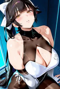 与高雄爱宕姐妹花在岛上举办人体盛宴这事