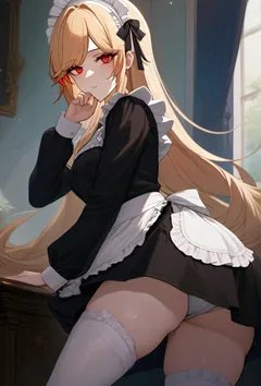 （奥拉同人）五女仆的淫趴现场，各怀心思的肉欲大作战