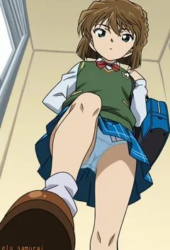 灰原哀被萝莉控捕捉了