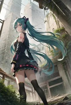 穿进末世做女王